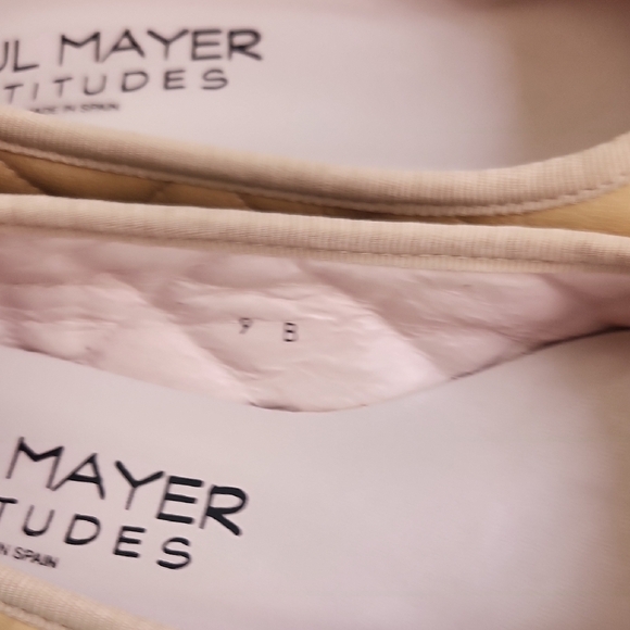 Paul Mayer women's size 9 Titou quilted leather pumps. - Picture 3 of 10